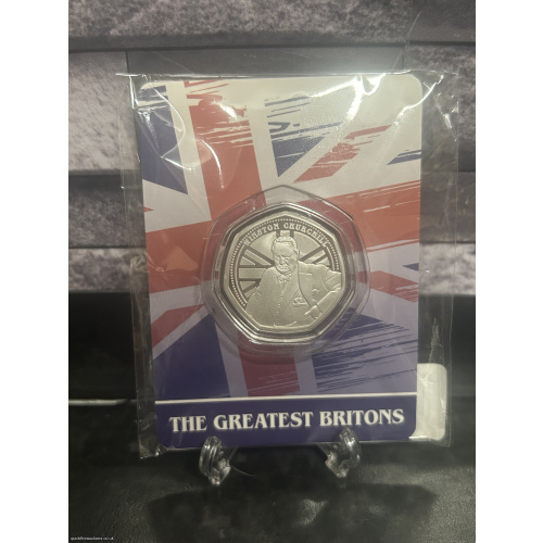 Winston Churchill Commemorative Coin – Silver Plated – 10g