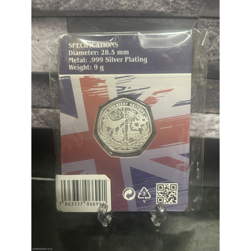 Winston Churchill Commemorative Coin – Silver Plated – 10g