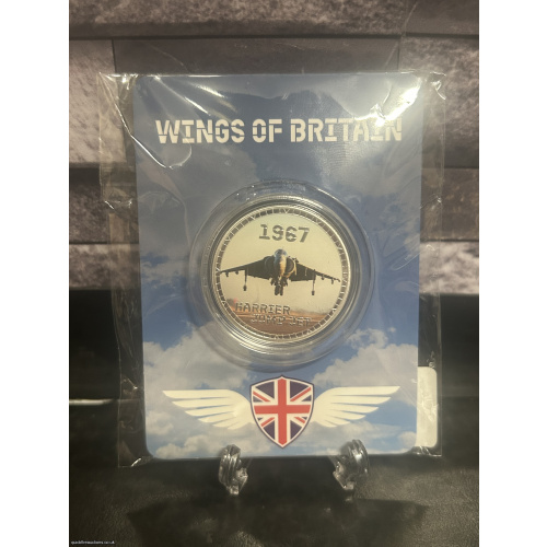 Harrier Commemorative Coin – Silver Plated – 10g