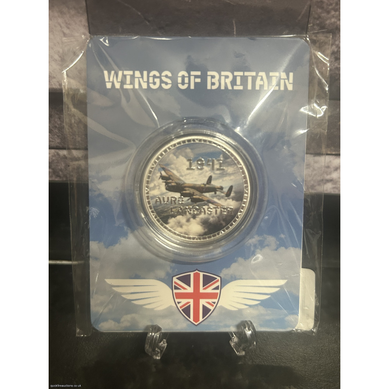 Lancaster Commemorative Coin – Silver Plated – 10g