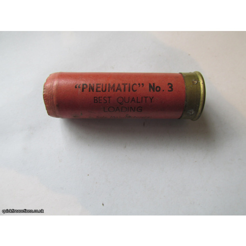 12G R.T.O. PNEUMATIC No 3 EMPTY FIRED CASE