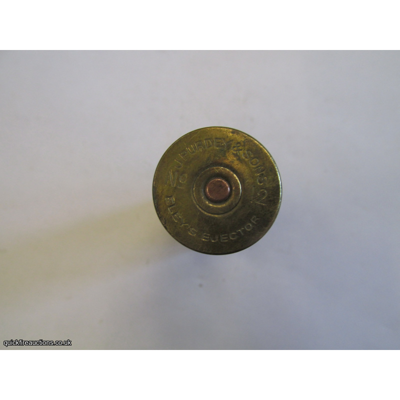 12G PURDEY & SONS ELEYS EJECTOR BRASS CARTRIDGE  [INERT]
