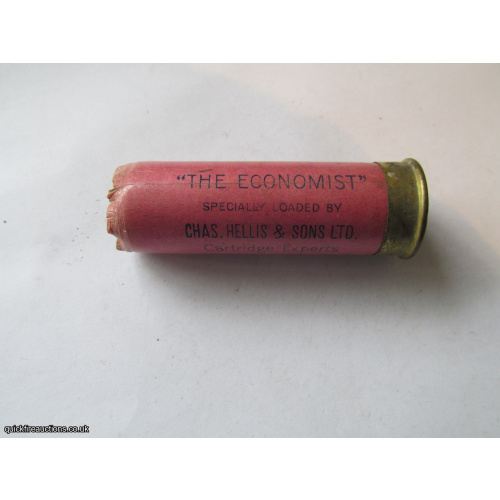 12G R.T.O. CHAS HELLIS THE ECONOMIST EMPTY FIRED CASE
