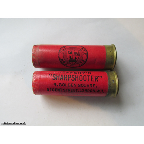 12G R.T.O. JEFFERYS SHARPSHOOTER EMPTY FIRED CASE
