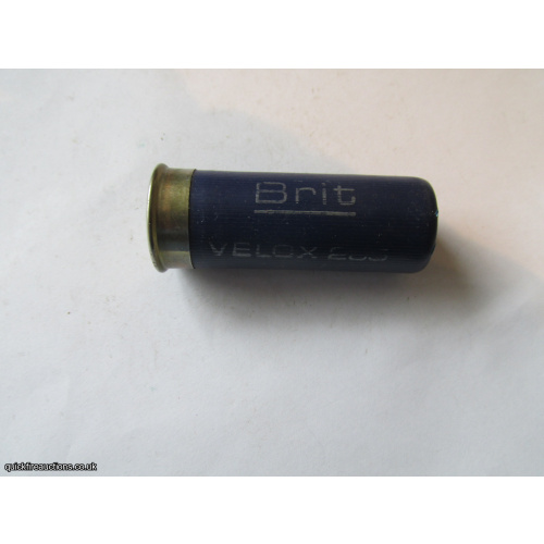 12G BRIT VELOX 285 CARTRIDGE [INERT]