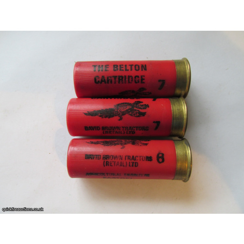 12G DAVID BROWN TRACTORS THE BELTON CARTRIDGE [INERT]
