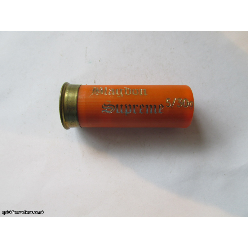 12G BLAGDON SUPREME CARTRIDGE [INERT]