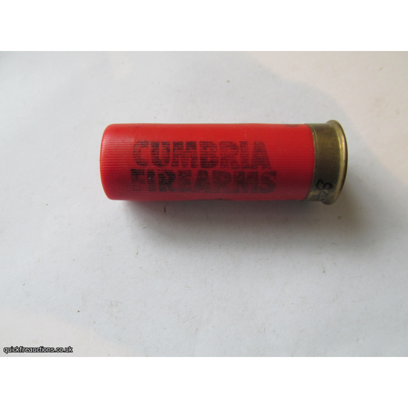 12G CUMBRIA FIREARMS CARTRIDGE [INERT]