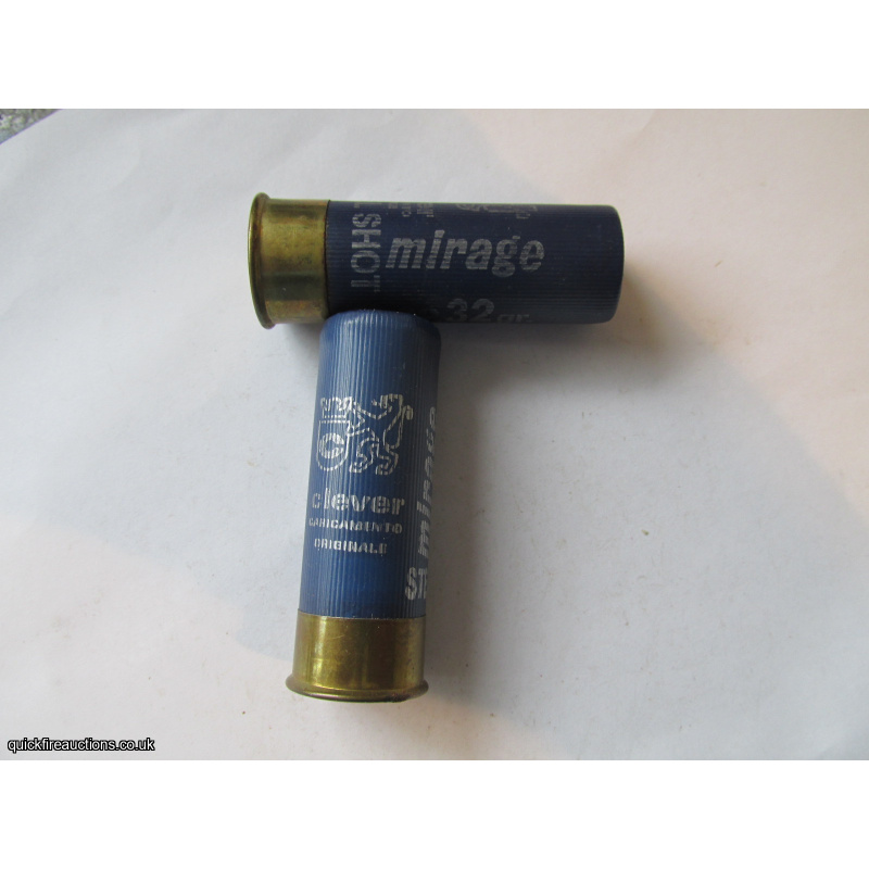 12G  CLEVER MIRAGE HUNTING STEEL SHOT CARTRIDGE [INERT]