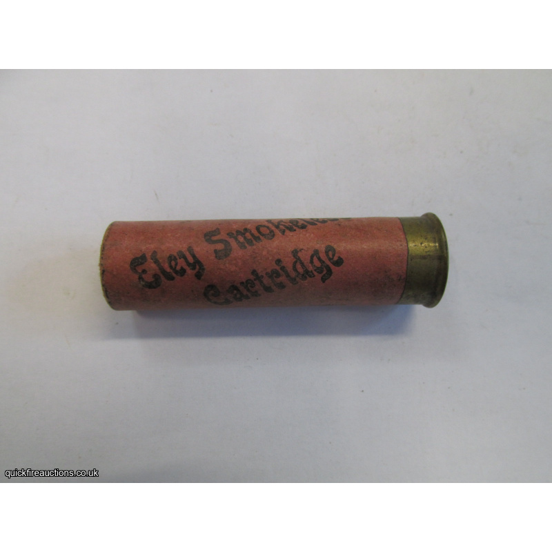 20G R.T.O. ELEY SMOKELESS LONDON CARTRIDGE  [INERT]