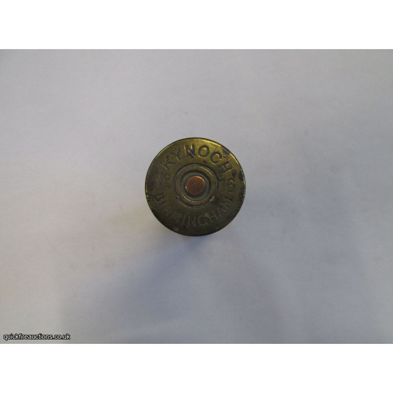 16G R.T.O.  TC= JEFFERY THE KYNOCH NITRONE CARTRIDGE  [INERT]
