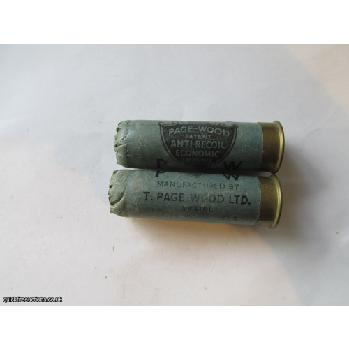 16G PAGE-WOOD PATENT ANTI-RECOIL EMPTY FIRED CASE