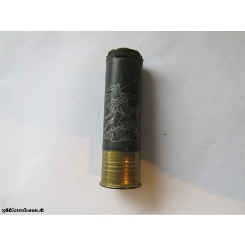 16G GEVELOT [ARCHER] BLACK EMPTY FIRED CASE