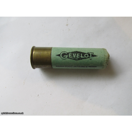 16G GEVELOT GREEN EMPTY FIRED CASE