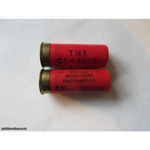 12G CALEDONIAN THE CLASSIC SMALL PRINT  CARTRIDGE [INERT]