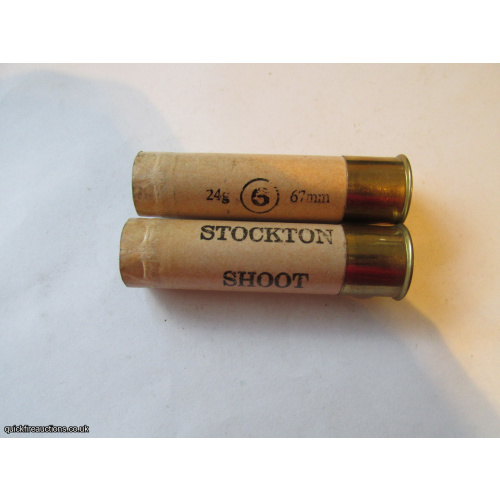 20G STOCKTON SHOOT  EMPTY FIRED CASE