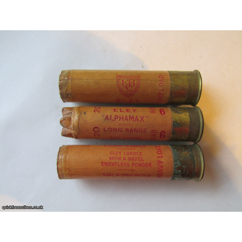 20G ELEY ALPHAMAX LR NOBEL SMOKELESS EMPTY FIRED CASE