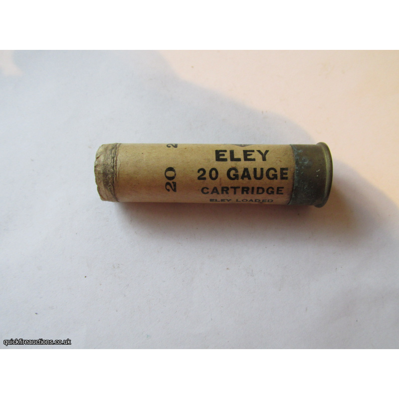 20G ELEY 20 GAUGE EMPTY FIRED CASE