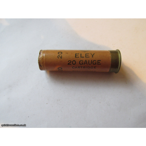 20G R.T.O. ELEY 20 GAUGE NOBEL SMOKELESS EMPTY FIRED CASE