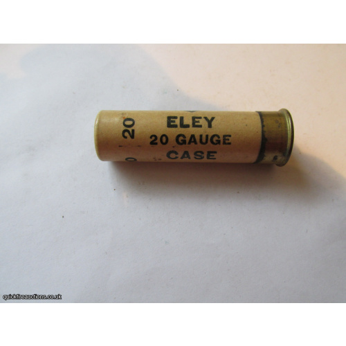 20G ELEY 20 GAUGE CASE NOBEL EMPTY FIRED CASE
