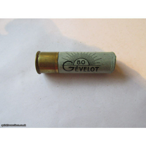 20G GEVELOT SUPERVIX 80 EMPTY FIRED CASE