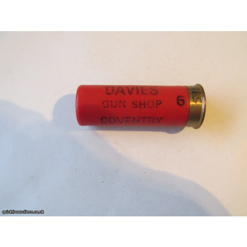 12G DAVIES HIGH GUN CARTRIDGE [INERT]