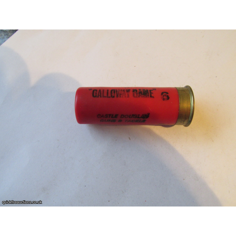 12G  CASTLE DOUGLAS GALLOWAY GAME CARTRIDGE [INERT]