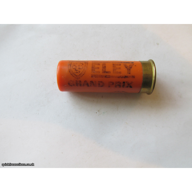 12G ELEY GRAND PRIX BRIGHT ORANGE CARTRIDGE [INERT]