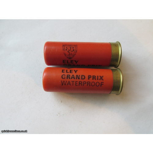 12G R.T.O. ELEY GRAND PRIX WATERPROOF CARTRIDGE [INERT]
