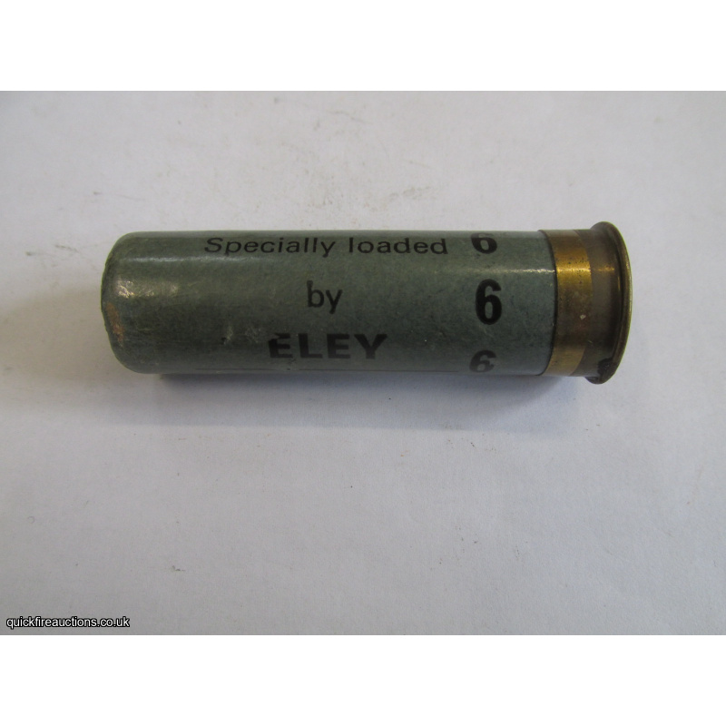 16G SPECIALLY LOADED BY ELEY PALE BLUE CARTRIDGE  [INERT]