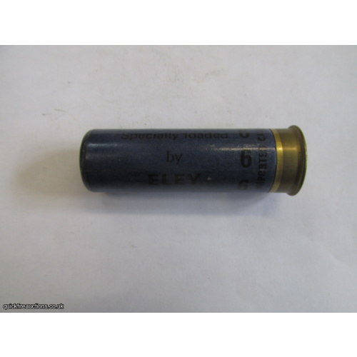 16G SPECIALLY LOADED BY ELEY DARK BLUE CARTRIDGE  [INERT]