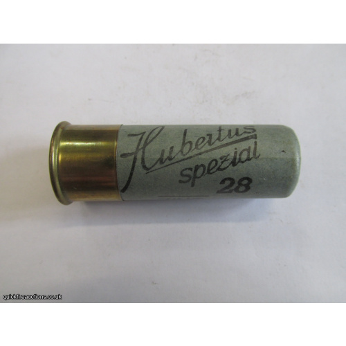 12G HUBERTUS SPEZIAL ZINC CARTRIDGE  [INERT]