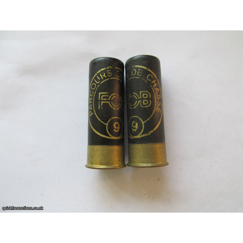 12G FOB PARCOURS DE CHASSE CARTRIDGE [INERT]