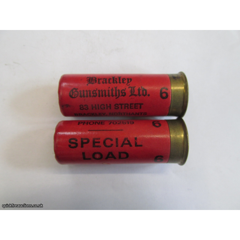 12G BRACKLEY GUNSMITH SPECIAL LOAD CARTRIDGE  [INERT]