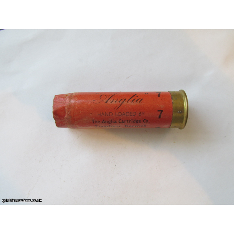 12G ANGLIA CARTRIDGE CO ANGLIA EMPTY FIRED CASE