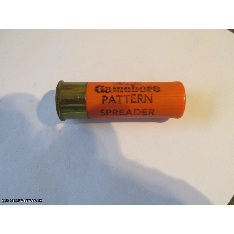 12G GAMEBORE PATTERN SPREADER CARTRIDGE [INERT]