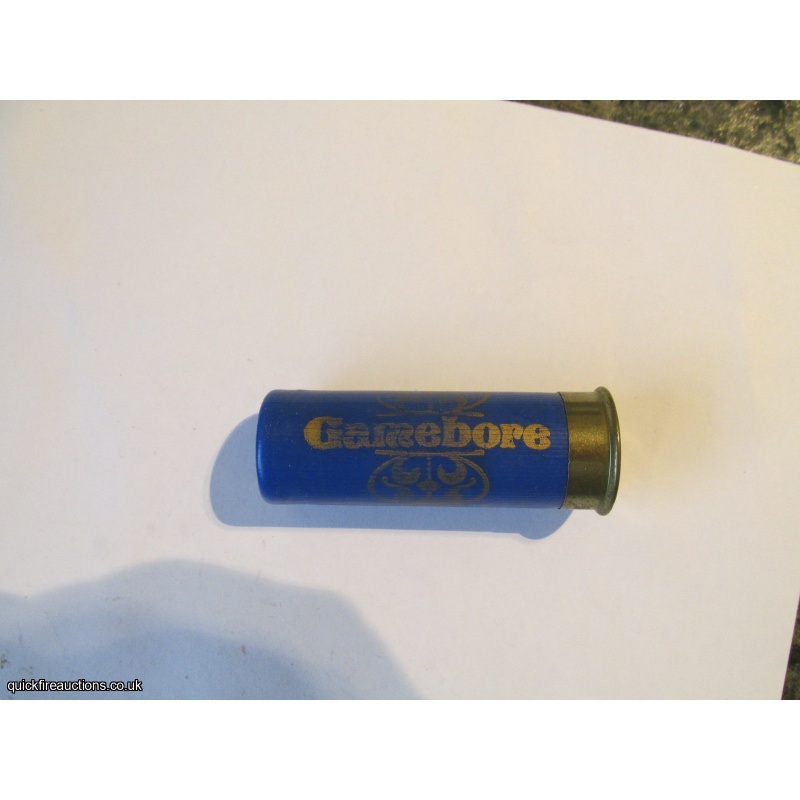 12G GAMEBORE GOLD PRINT CARTRIDGE [INERT]