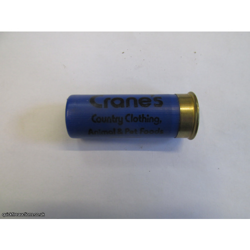 12G CRANES COUNTRY CLOTHING CARTRIDGE [INERT]