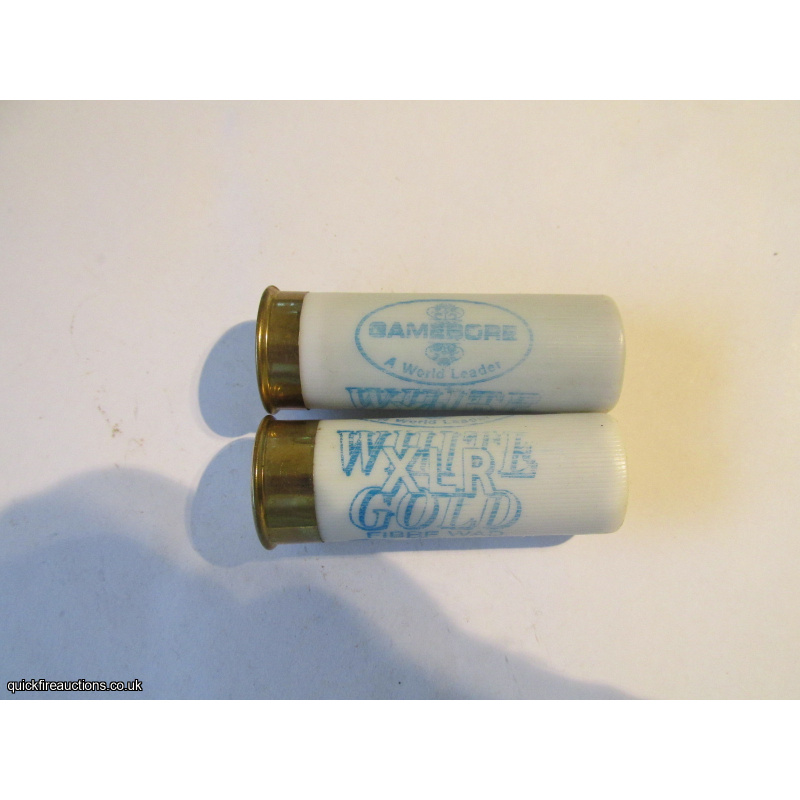 12G GAMEBORE WHITE GOLD XLR CARTRIDGE [INERT]