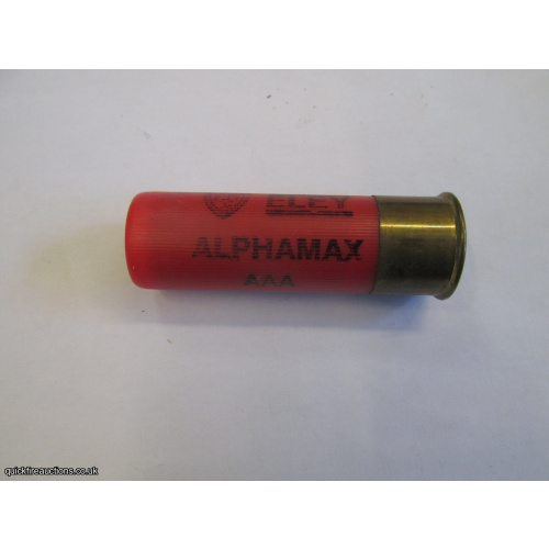 12G R.T.O. ELEY ALPHAMAX AAA CARTRIDGE [INERT]