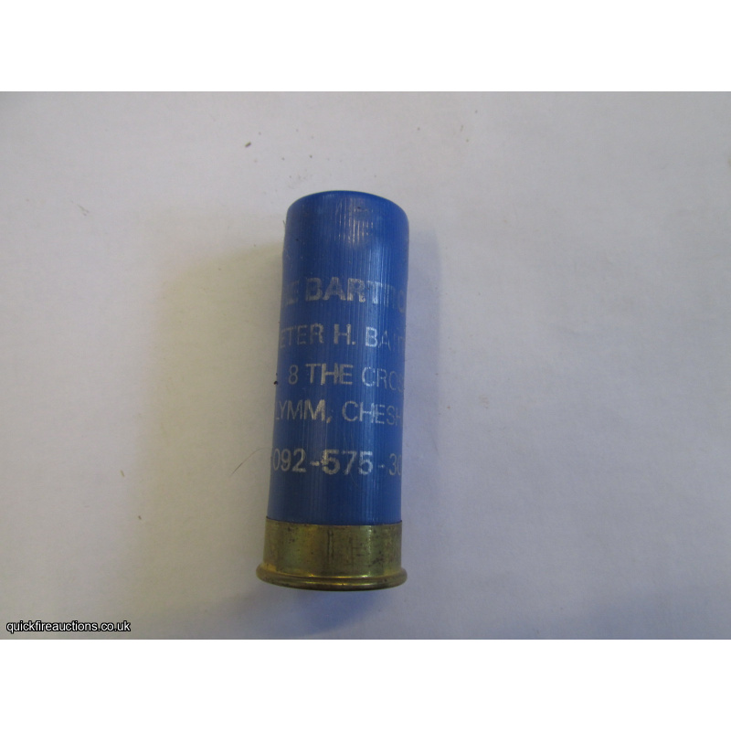 12G BARTROP THE BARTROPHY CHESHIRE CARTRIDGE [INERT]