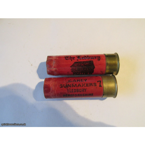 12G  CAREY THE LEDBURY 12mm BRASS EMPTY FIRED CASE