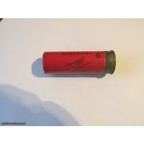 12G CLARKE THE GUN SHOP EMPTY FIRED CASE