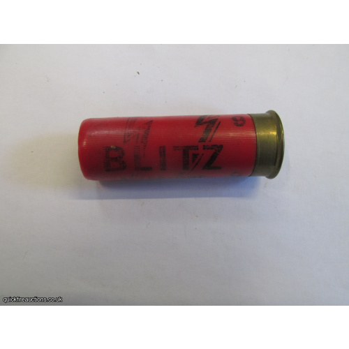 12G AYLESTONE GUN CO BLITZ LEICESTER CARTRIDGE [INERT]