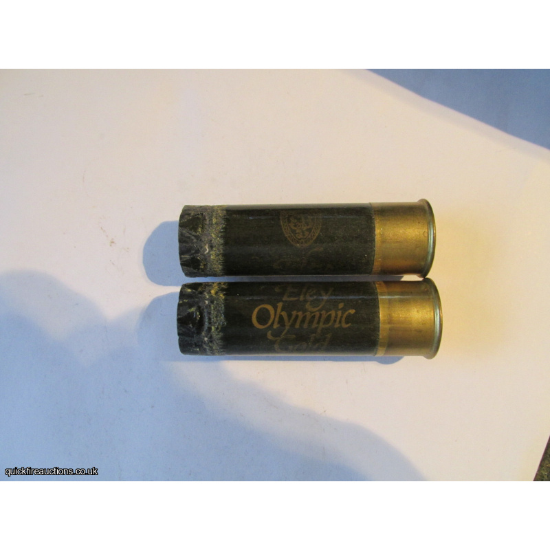 12G ELEY OLYMPIC GOLD BLACK EMPTY FIRED CASE