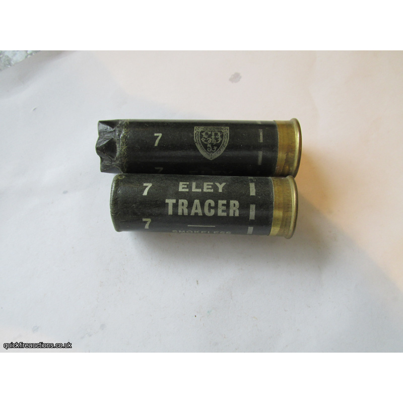 12G ELEY TRACER EMPTY FIRED CASE