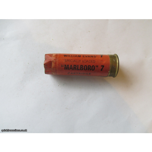 12G WILLIAM EVANS MARLBORO EMPTY FIRED CASE