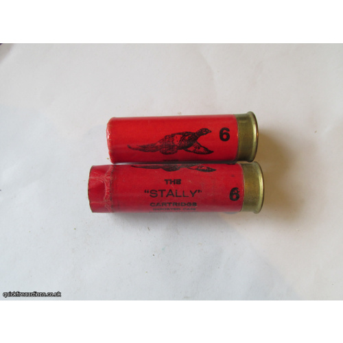 12G FULLER THE STALLY EMPTY FIRED CASE