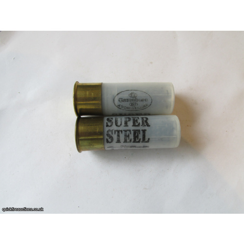 12G GAMEBORE SUPER STEEL  CARTRIDGE [INERT]