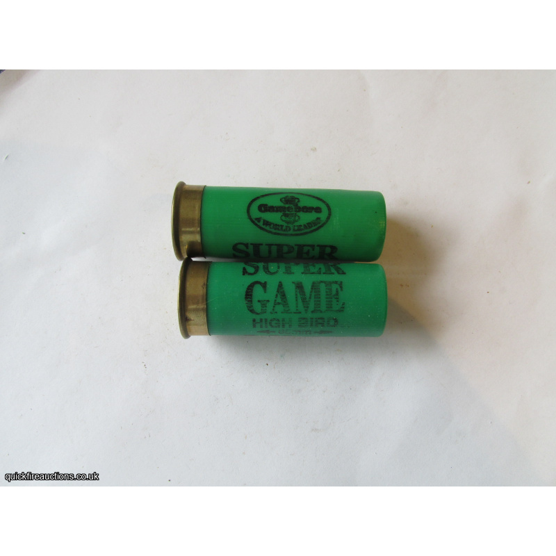 12G GAMEBORE SUPER GAME HIGH BIRD CARTRIDGE [INERT]